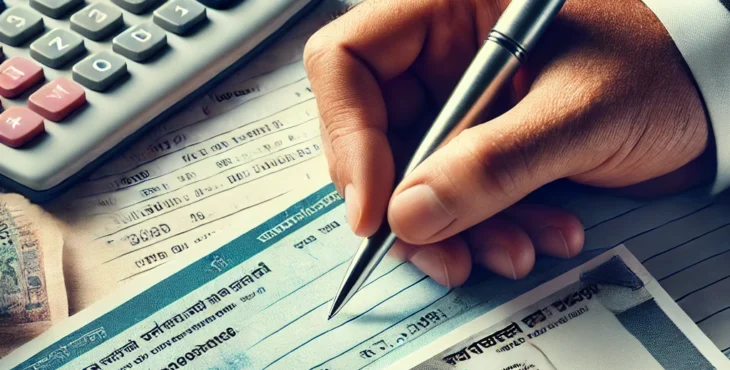 how to fill a cheque